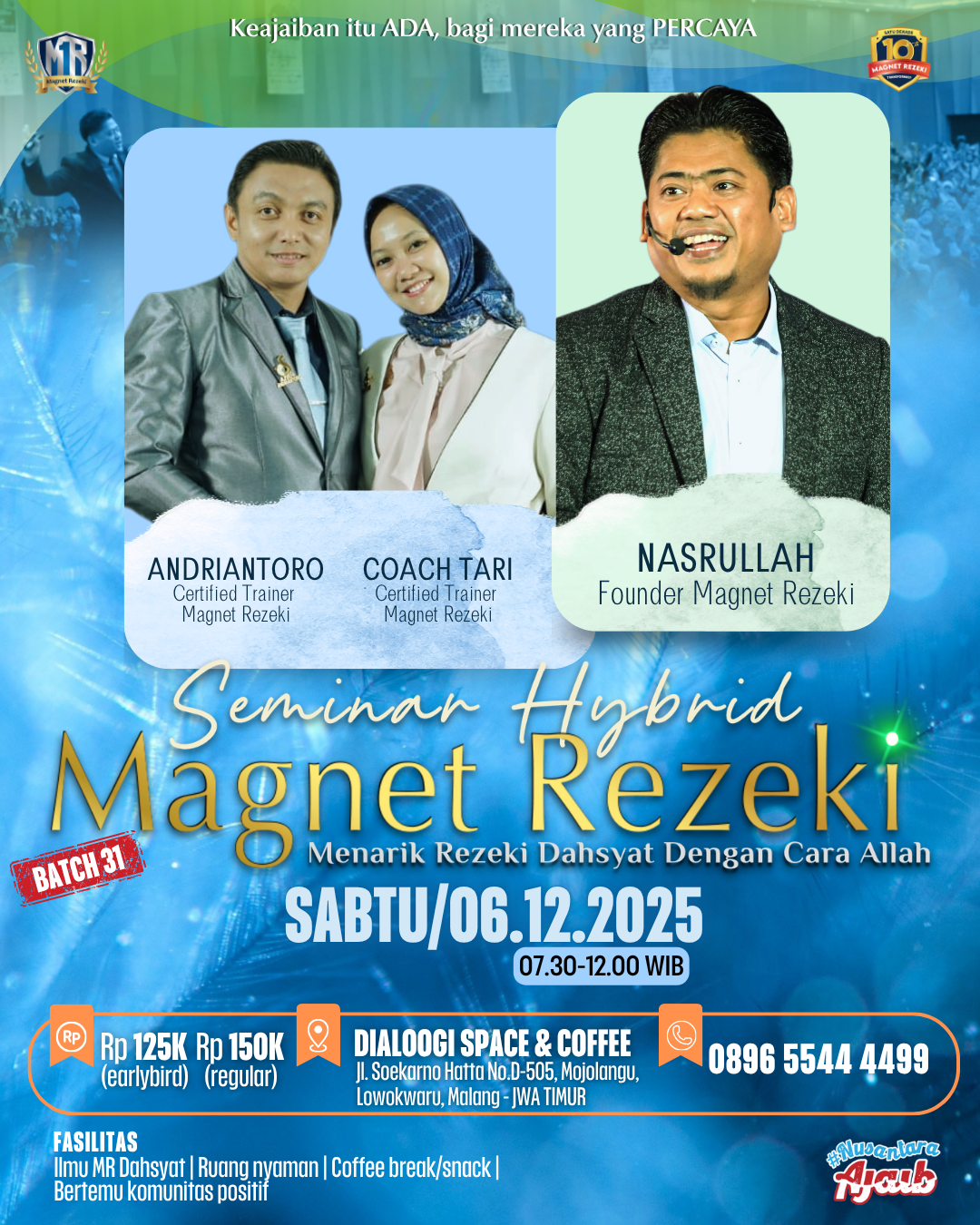 Flyer Seminar Magnet Rezeki